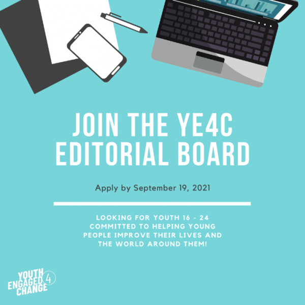 Text: Join the YE4C Editorial Board