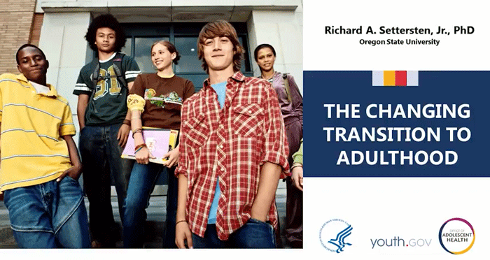 Click here for the full video, The Changing Transition to Adulthood: A TAG Talk