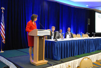 Karen DeSalvo, Health Commissioner, New Orleans, addresses Summit