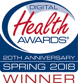 Spring 2018 Digital Health Award Winner Badge