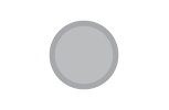 Large gray single circle