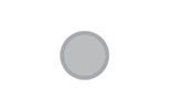 Medium gray single circle