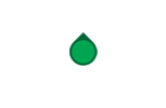 Green small single circle